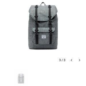 Herschel Retreat Backpack Grey NWOT